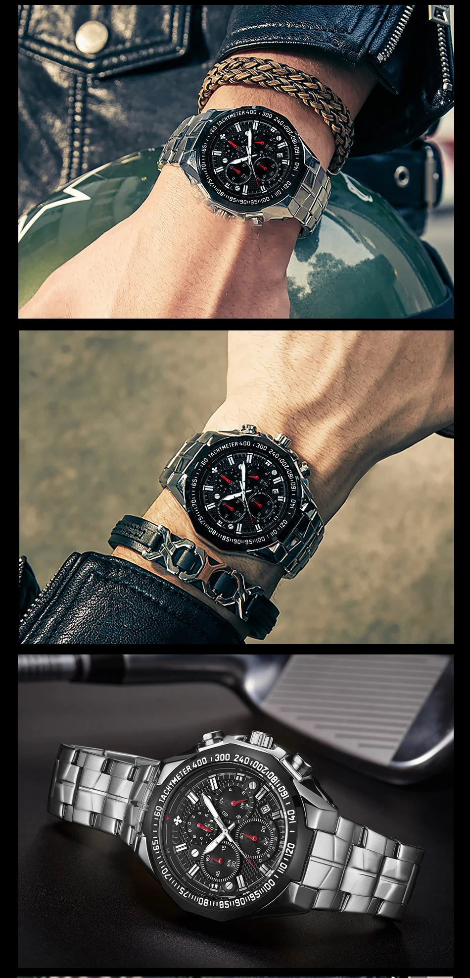 Relogio Wrist Watch For Him ❤️
