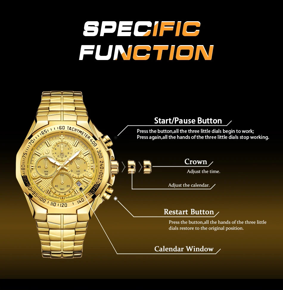 Relogio Wrist Watch For Him ❤️