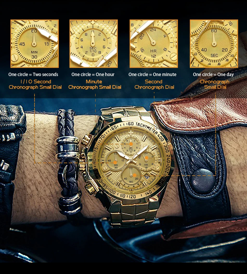 Relogio Wrist Watch For Him ❤️