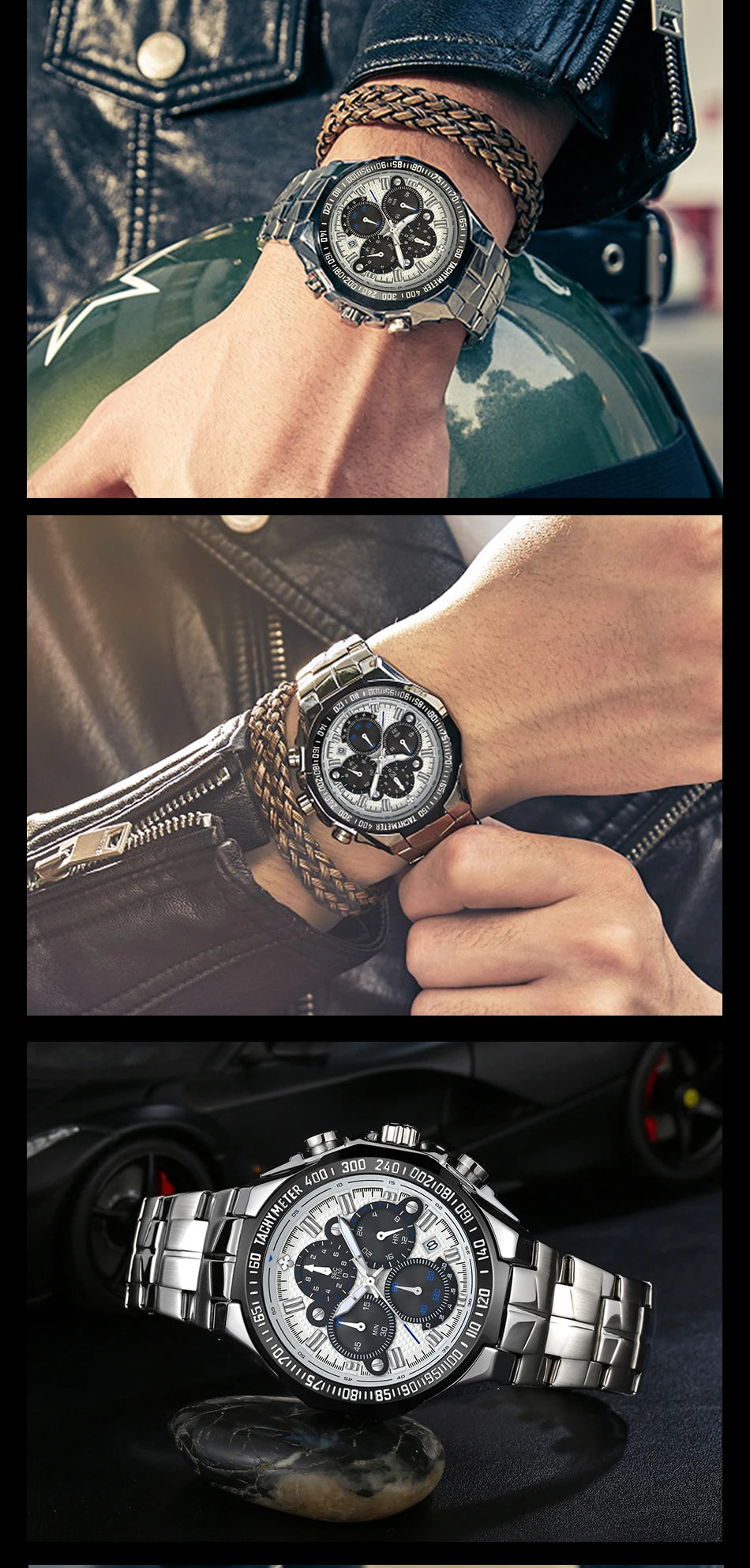 Relogio Wrist Watch For Him ❤️