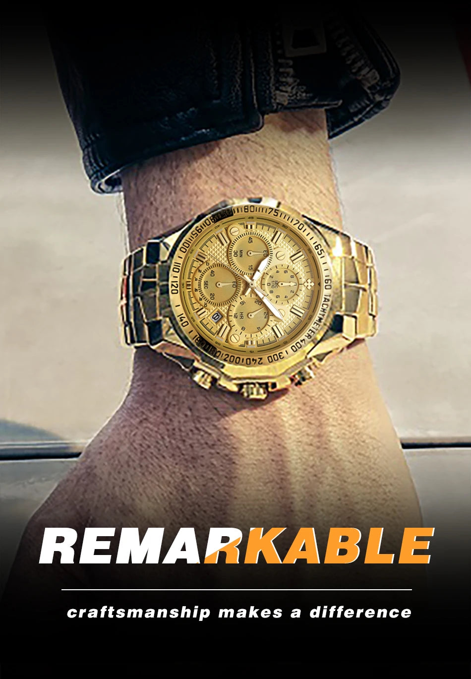 Relogio Wrist Watch For Him ❤️