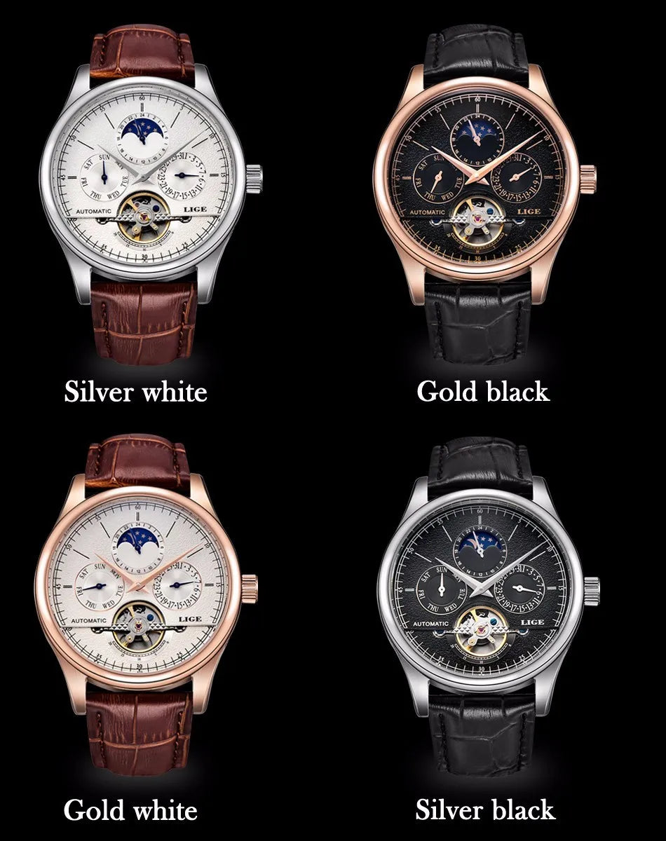 LIGE Men's Time Piece ❤️😍