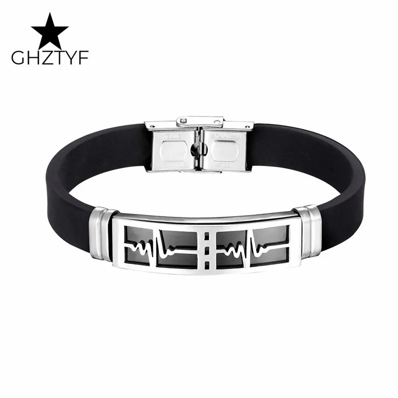 Couple's Heartbeat Bracelet ❤️