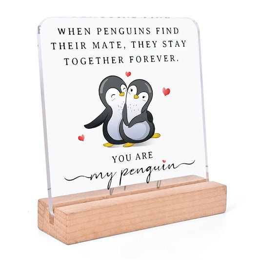 Penguin Gift For Partner ❤️