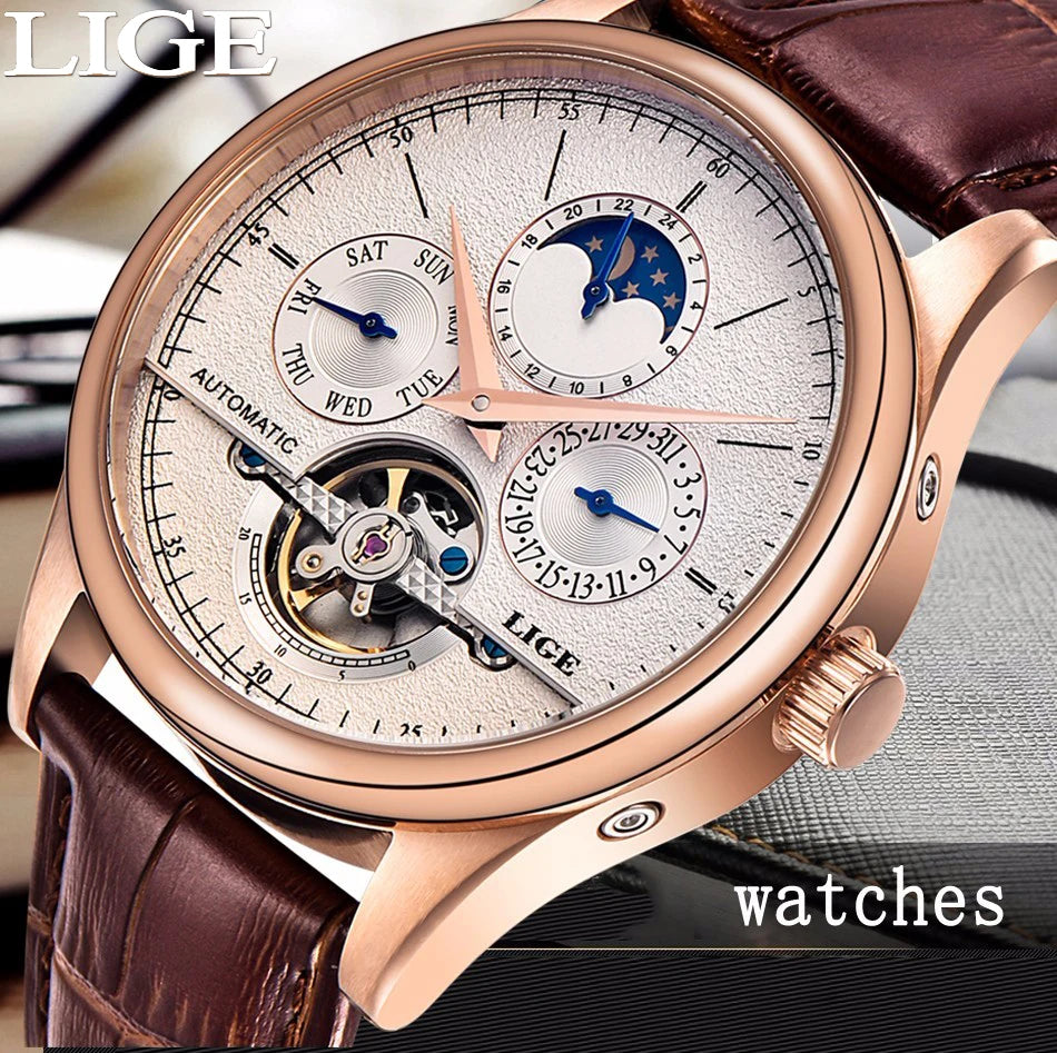 LIGE Men's Time Piece ❤️😍