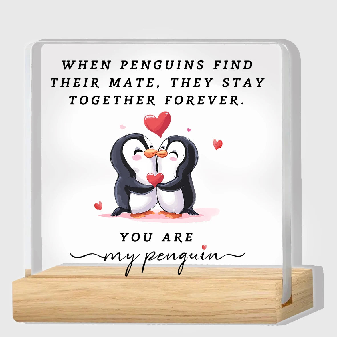 Penguin Gift For Partner ❤️