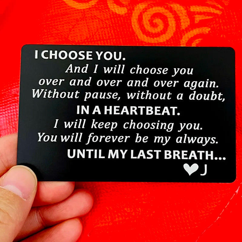 For Your Partner - Reminder Love Card ❤️