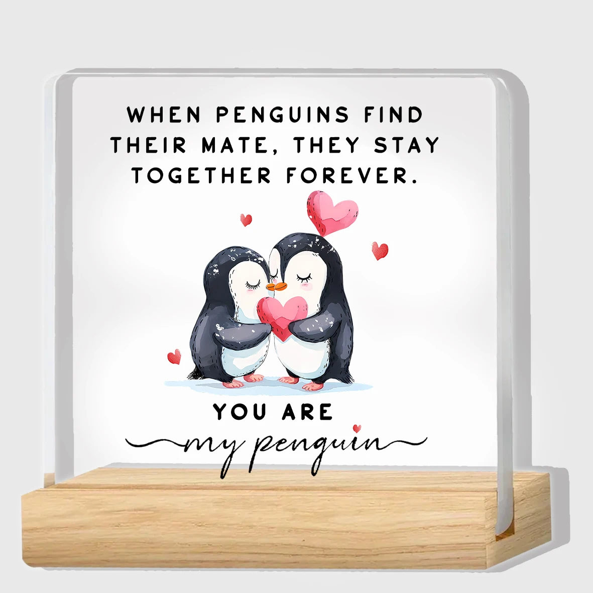 Penguin Gift For Partner ❤️