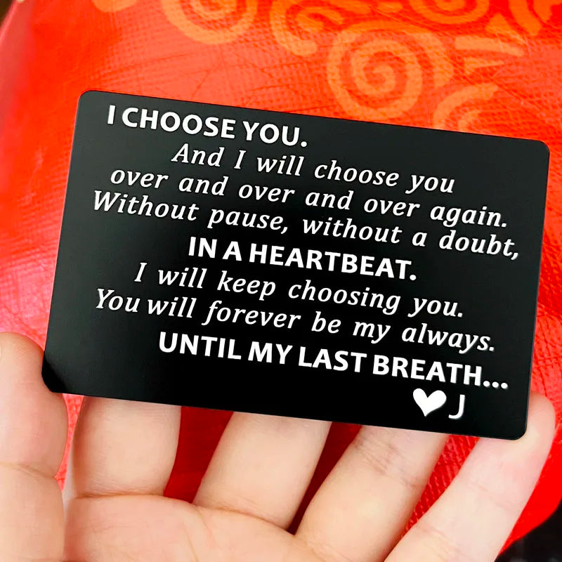 For Your Partner - Reminder Love Card ❤️