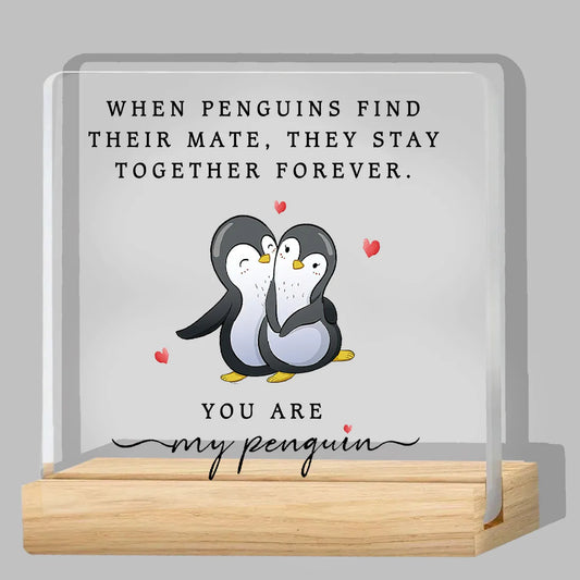 Penguin Gift For Partner ❤️