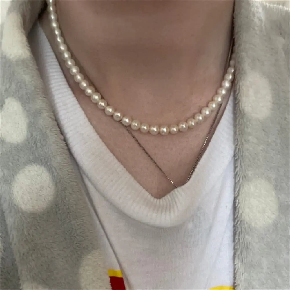 Pearl Necklace For Him ❤️