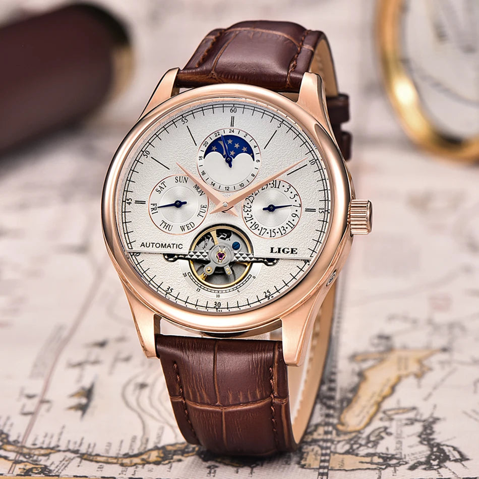 LIGE Men's Time Piece ❤️😍