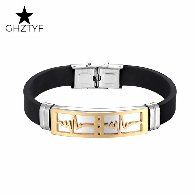 Couple's Heartbeat Bracelet ❤️